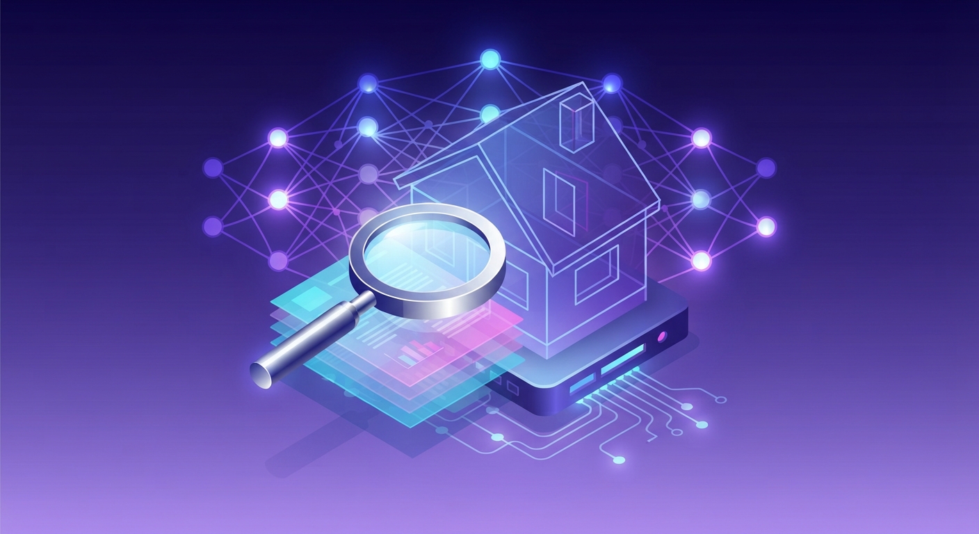 AI analyzing property documents