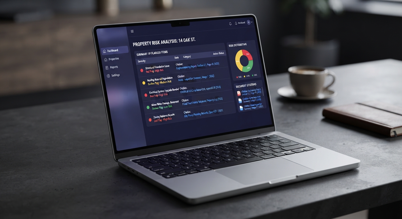 White Picket risk report dashboard